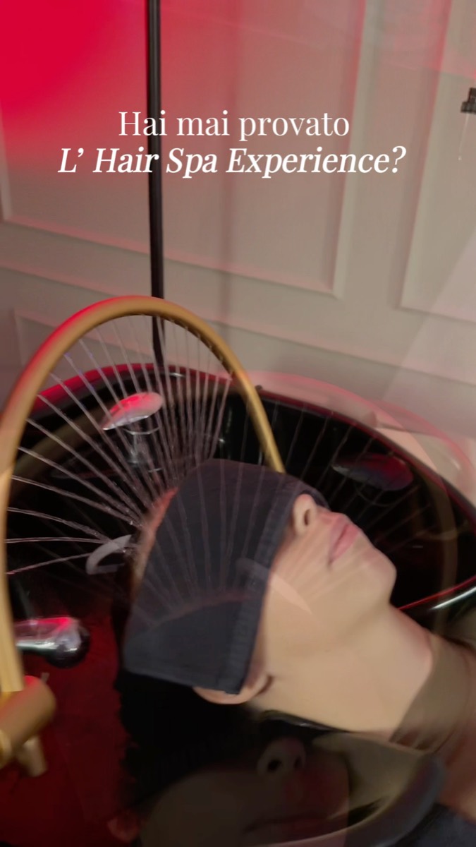 Hair Spa Experience nella suite privata Looklounge